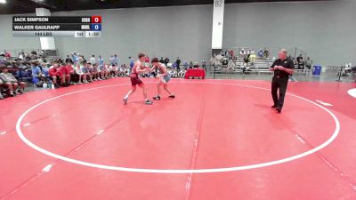 144 lbs Jack Simpson, Colorado vs Walker Gaulrapp, Minnesota Blue