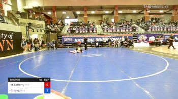 143 lbs Quarterfinal - Maryellen Lafferty, Texas Wesleyan vs Destiny Lyng, Oklahoma City University