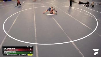 100 lbs Round 3 - Caley Graber, Summit Wrestling Academy vs Brett Kiecker, Minnesota