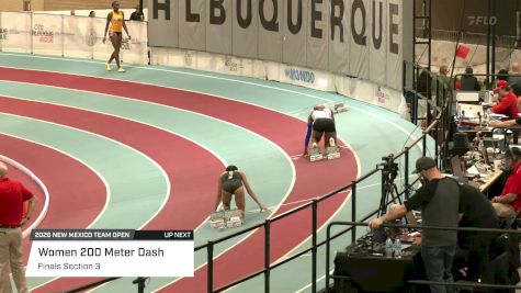 Women's 200m, Finals 3