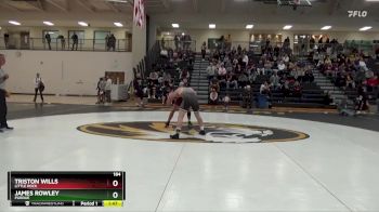 184 lbs Quarterfinal - James Rowley, Purdue vs Triston Wills, Little Rock