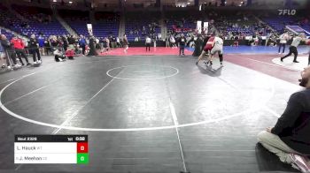 215 lbs Consi Of 4 - Logan Hauck, Whittier vs Jackson Meehan, Central Catholic