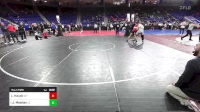 215 lbs Consi Of 4 - Logan Hauck, Whittier vs Jackson Meehan, Central Catholic