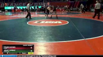 3 lbs Champ. Round 1 - Tyler Haynes, Pekin vs Adam Lambaz, Elgin (hs)