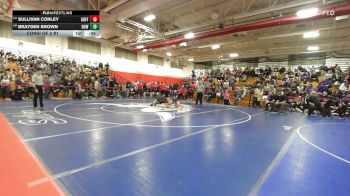 157 lbs Consi Of 8 #1 - Sullivan Conley, Goffstown vs Brayden Brown, Bow