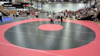 125 lbs Cons. Semi - Jadon Gyan, Indianapolis vs Nick Lawrensen, Thomas More