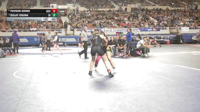 122-D2 Cons. Round 2 - Payson Johns, Arizona Lutheran Academy vs Zulay Osuna, Salpointe Catholic High School