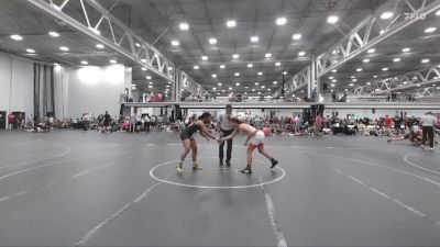 130 lbs Round 3 (6 Team) - Madelyn Little, Lady Assassins vs Willow White, Miami Hawks