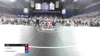 120 lbs Rnd Of 128 - Jackson Losee, Washington vs Elijah Greenwaldt, Minnesota