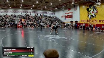 144 lbs Cons. Round 4 - Tyler Petkov, Strongsville vs Zisi Giatis, Highland