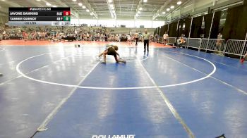 132 lbs Rr Rnd 1 - Javone Dawkins, 84 Athletes Black vs Tanner Guenot, 4M Power