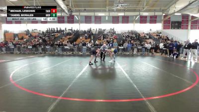 132 lbs Semifinal - Michael Leskoski, Taunton vs Yandel Morales, Andover