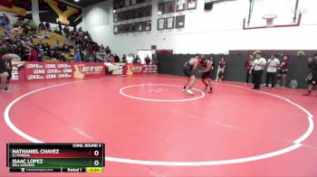 215 lbs Cons. Round 3 - Isaac Lopez, Bell Gardens vs Nathaniel Chavez, El Modena