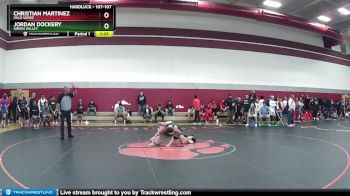 107-107 lbs Round 3 - Christian Martinez, Palo Verde vs Jordan Dockery, Green Valley