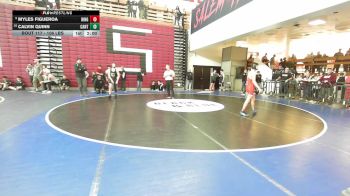 106 lbs Consi Of 8 #1 - Myles Figueroa, Hingham vs Calvin Quinn, Canton