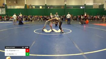 99 lbs Consolation - Clayton O'connor, Mohonasen vs Chase Nevills, Copenhagen