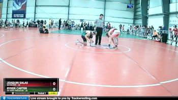 130 lbs Rd# 9- 2:15pm Saturday Final Pool - Joaquin Salas, No Escape vs Ryker Carter, VA Team Predator