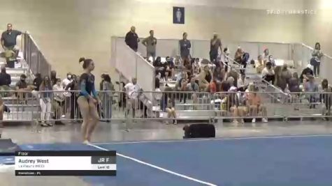 Audrey West - Floor, La Fleur's #633 - 2021 USA Gymnastics Development Program National Championships