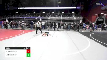 86 lbs Consi Of 8 #2 - Dominik Watkins, Green River Grapplers vs Ethan Meneses, Legacy Boltz
