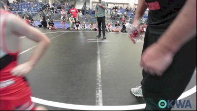 43 lbs Rr Rnd 2 - Walker Hines, Comanche Takedown Club vs Ozzy Gingery, Duncan Demon Wrestling