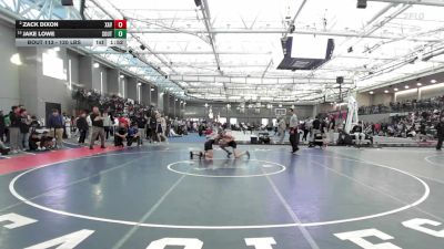120 lbs Round Of 16 - Zack Dixon, Xavier vs Jake Lowe, Southington