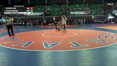 1A-4A 215 Cons. Semi - Hunter Hise, Weaver vs Kyler Wooten, North Sand Mountain