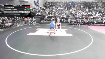 6A 215 lbs Champ. Round 1 - Judd Bowen, Bingham vs Cooper Stosich, Lone Peak