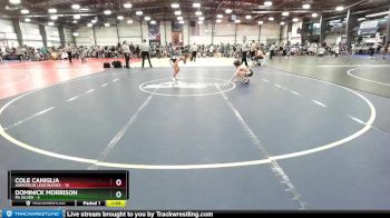 88 lbs Rd# 7- 10:45am Saturday Final Pool - Cole Caniglia, Agression Legionaries vs Dominick Morrison, PA Silver