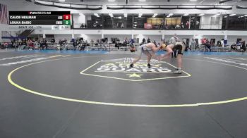 174 lbs 1st Place Match - Louka Babic, Case Western Reserve vs Calob Heilman, Adrian