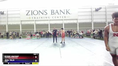 215 lbs Cons. Semi - Zion Talia, Utah vs Ryder Vincent, Juab Wrestling Club