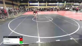 95 lbs Round Of 16 - Dallas Brooks, Valiant College Prep vs Riker Ohearon, Champions WC