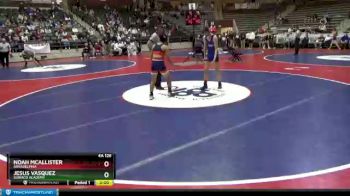 4A 126 Champ. Round 1 - Jesus Vasquez, Subiaco Academy vs Noah McAllister, Arkadelphia