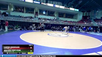 144 lbs 4th Wrestleback (16 Team) - Brecken Crist-Funk, Manhattan HS vs Carter Eisenmann, Columbus