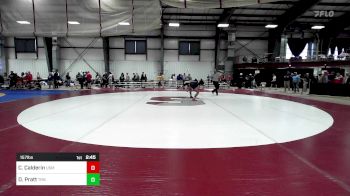 157 lbs Round Of 32 - Cesar Calderin, Southern Maine vs Drew Pratt, Trinity