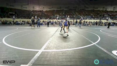 67 lbs Consolation - Bree Leyba, Team Tulsa Wrestling Club vs Avie Lamp, Brushy Wrestling Club