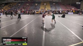 133 lbs 2nd Wrestleback (16 Team) - Sean Spidle, Central Michigan vs TJ England, Ohio
