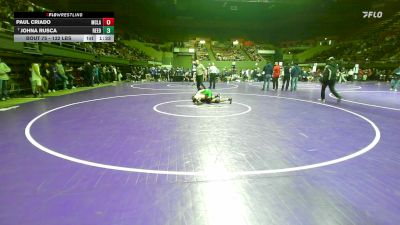 132 lbs Round Of 32 - Paul Criado, McLane vs Johna Rusca, Reedley