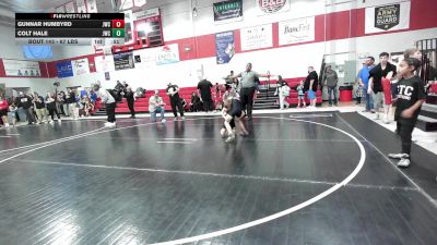 67 lbs Rr Rnd 3 - Gunnar Humbyrd, Jay Wrestling Club vs Colt Hale, Jay Wrestling Club