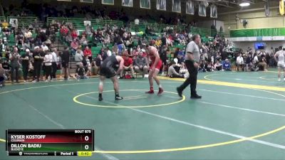 165 lbs Cons. Round 7 - Kyser Kostoff, COLERAIN vs Dillon Badiu, BUCKEYE