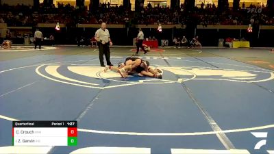 138-2A/1A Quarterfinal - Zach Garvin, Rising Sun vs Caleb Crouch, Winters Mill