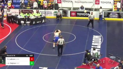 212 lbs Round Of 16 - Vicktor Lebron, Norristown vs Jeremy Hajzus, Central Cambria