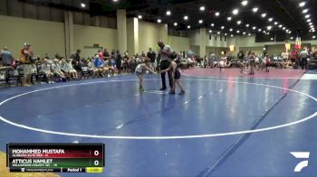 55 lbs Round 2 (8 Team) - Atticus Hamlet, Williamson County WC vs Mohammed Mustafa, Alabama Elite Red