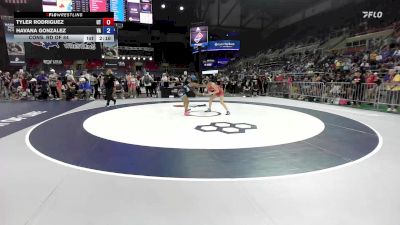 105 lbs Cons. Rd Of 64 - Tyler Rodriguez, UT vs Havana Gonzalez, VA