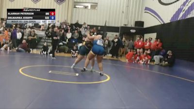 235 Open Quarterfinal - Delmariea Joseph, Iowa Lakes CC vs Alannah Peterson, Buena Vista