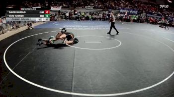 D 2 190 lbs Champ. Round 2 - David Harold, Caddo Magnet vs Tahj Turner, Archbishop Shaw