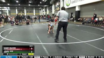 58 lbs Round 1 (4 Team) - Kasey Kilcoin, Hastings Wrestling Academy vs Jewel Vice, SOTM