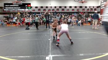 50/57 Round 1 - Lilly Langenfeld, Devilcats vs Mackenzie Beasley, Goose Creek