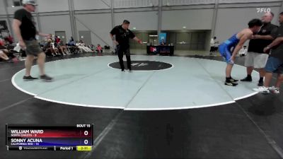 190 lbs Placement Matches (8 Team) - William Ward, North Dakota vs Sonny Acuna, California Red