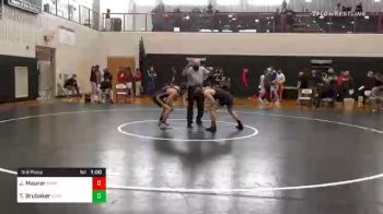 138 lbs 3rd Place - John Maurer, Berks Catholic vs Trenton Brubaker, Eastern Lebanon County