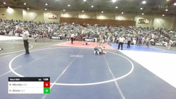 130 lbs Quarterfinal - Noel Mendez, Ram WC vs Harper Stone, Southern Idaho WC